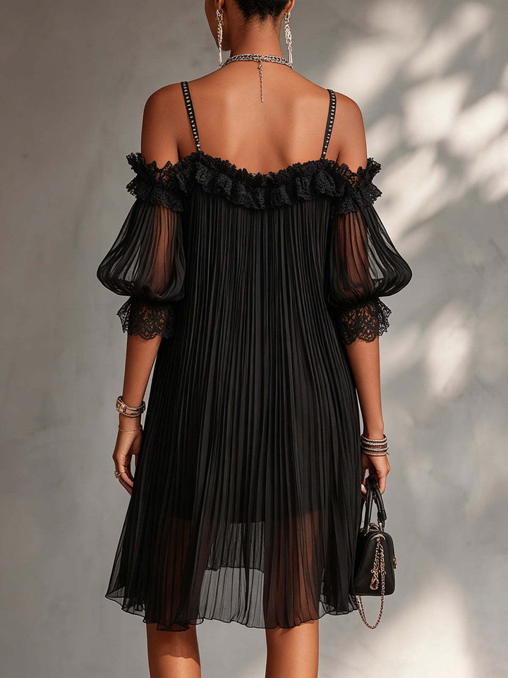 Machteld | Sierlijke Off-Shoulder Jurk