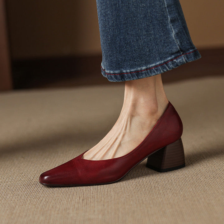 Hieke | Elegante Pump met Blokhak