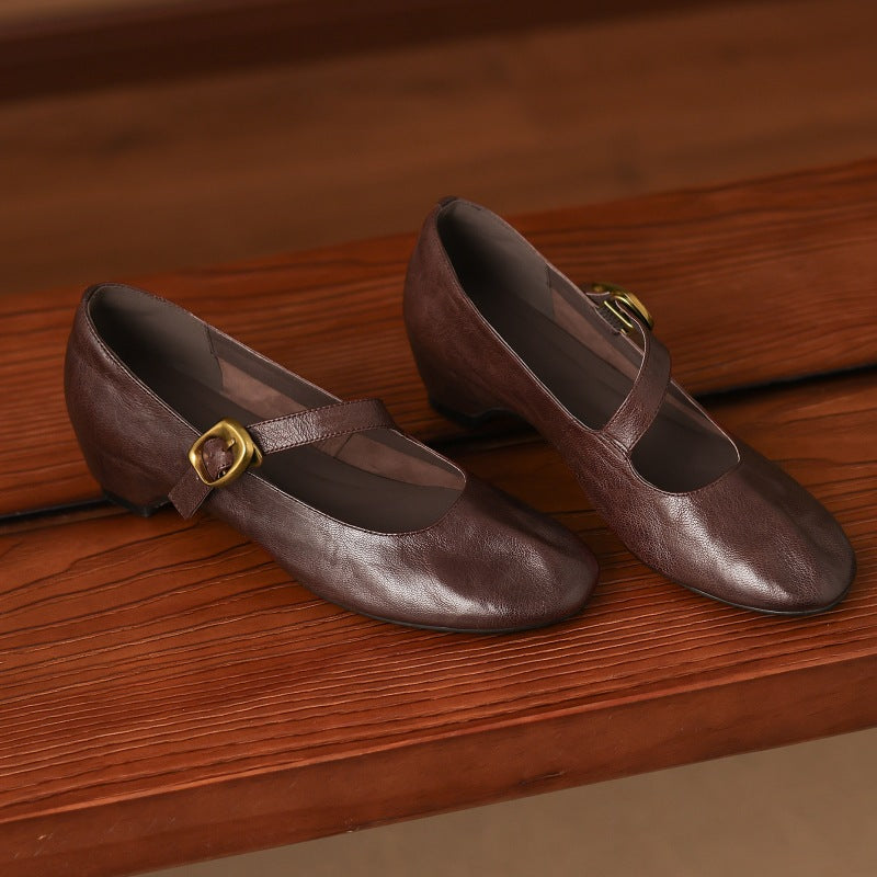 Rozalien | Elegante Mary Janes met Gespsluiting