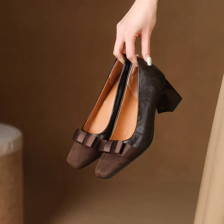Aukje | Elegante Pumps met Blokhak