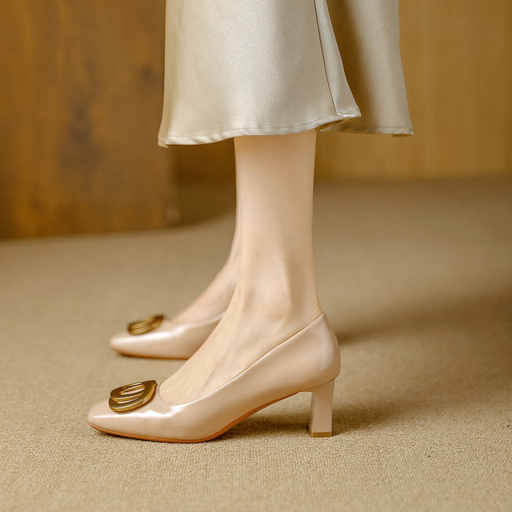 Baukje | Elegante Pumps met Sierdetail