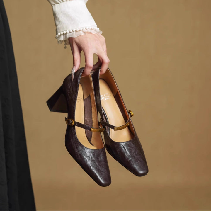 Lize | Elegante Pumps met Enkelbandje