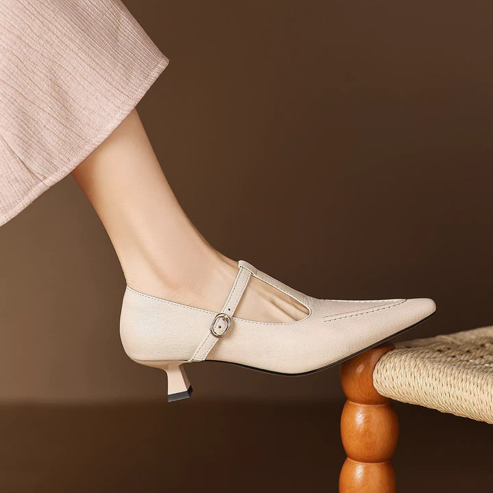 Berendina | Verfijnde Pumps met Enkelbandje