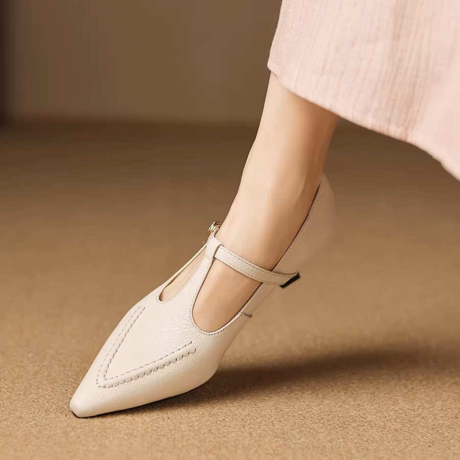 Berendina | Verfijnde Pumps met Enkelbandje