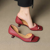 Laurien | Elegante Open-Teen Pumps