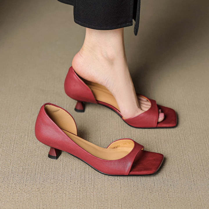 Laurien | Elegante Open-Teen Pumps