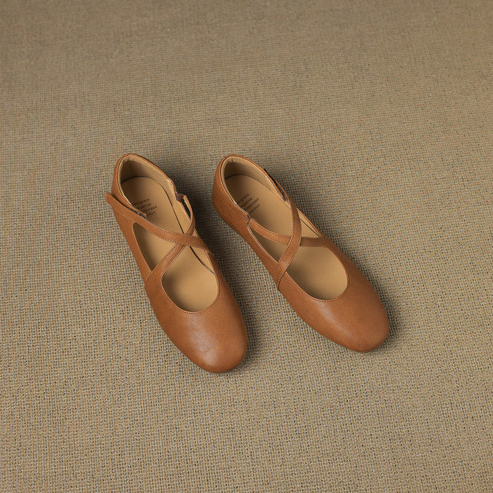 Fiene | Verfijnde Gekruiste Ballerina's