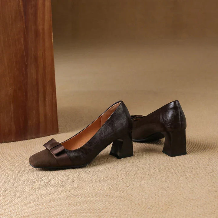 Aukje | Elegante Pumps met Blokhak