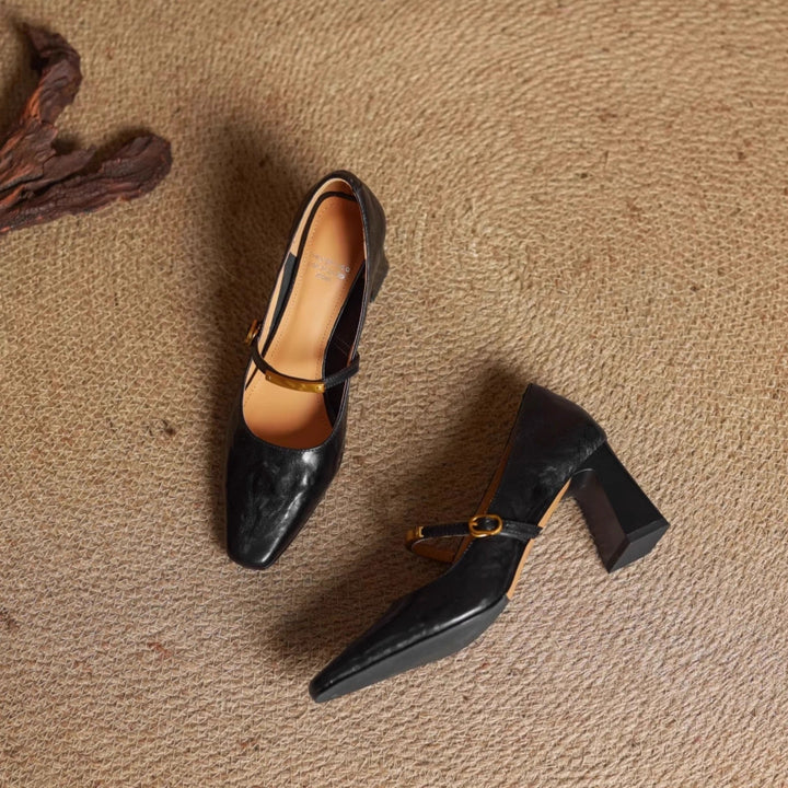 Lize | Elegante Pumps met Enkelbandje