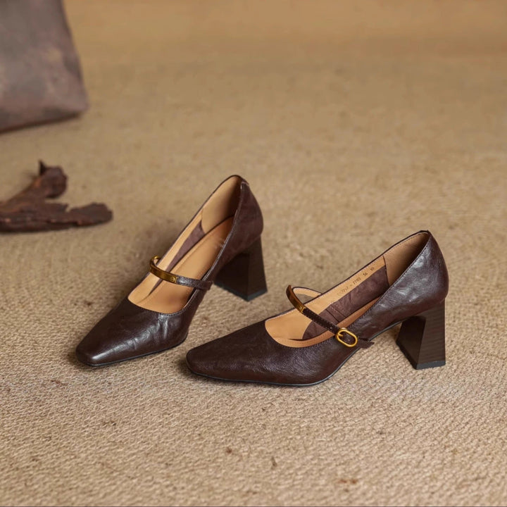 Lize | Elegante Pumps met Enkelbandje