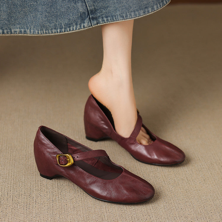 Rozalien | Elegante Mary Janes met Gespsluiting