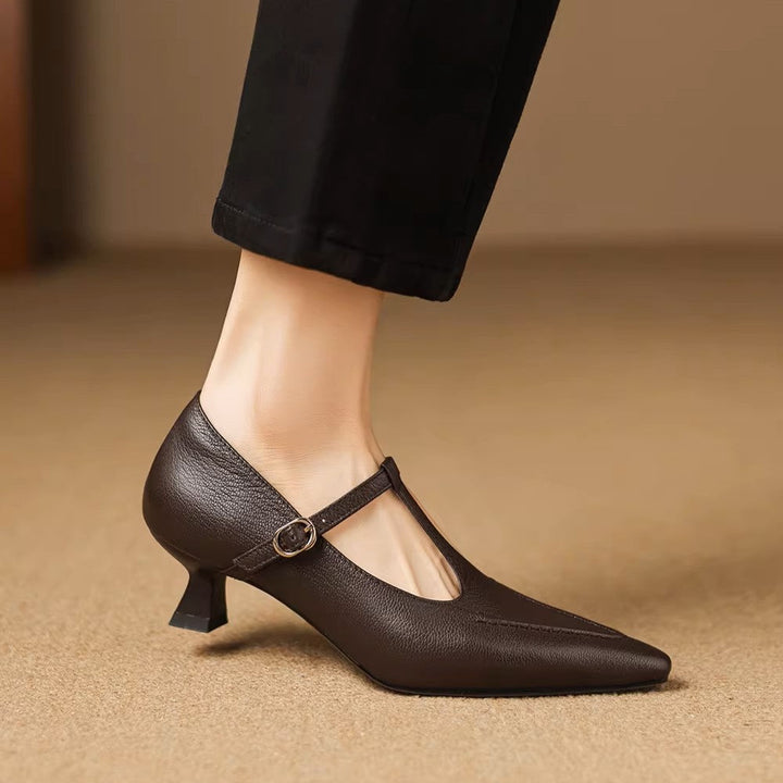 Berendina | Verfijnde Pumps met Enkelbandje