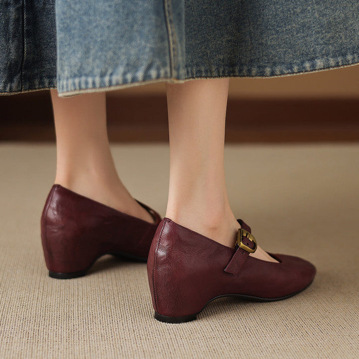 Rozalien | Elegante Mary Janes met Gespsluiting