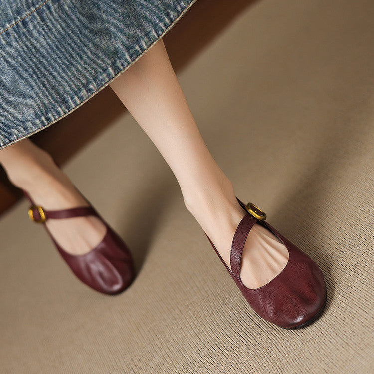 Rozalien | Elegante Mary Janes met Gespsluiting