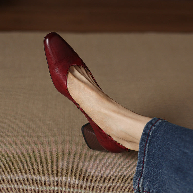 Hieke | Elegante Pump met Blokhak