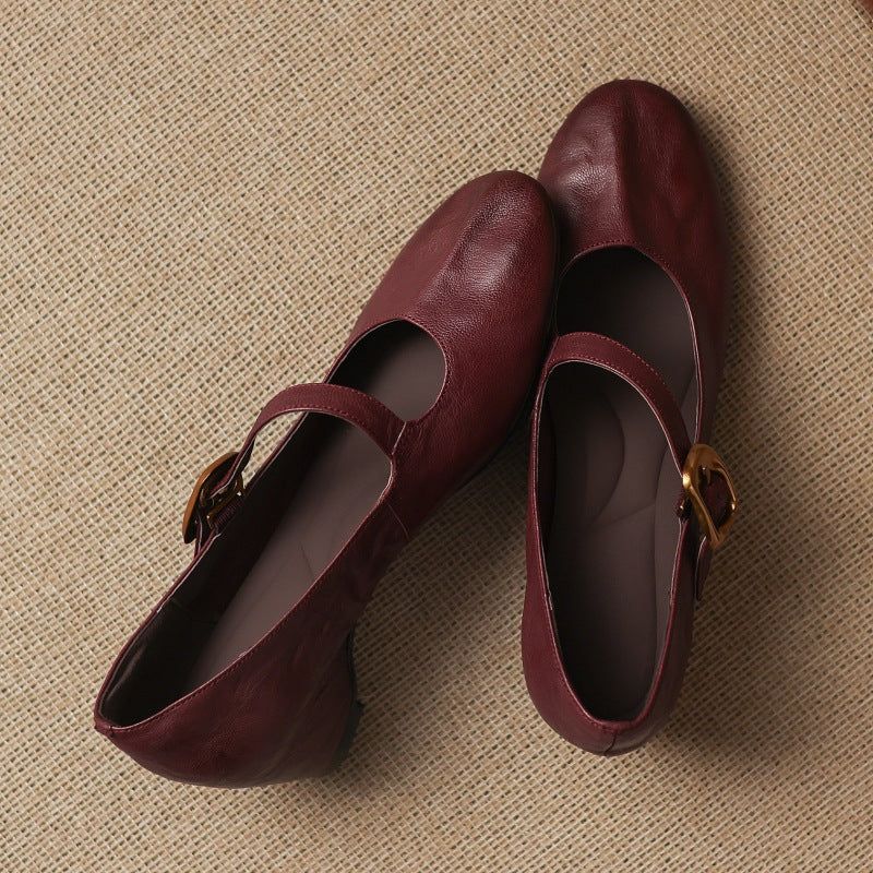 Rozalien | Elegante Mary Janes met Gespsluiting