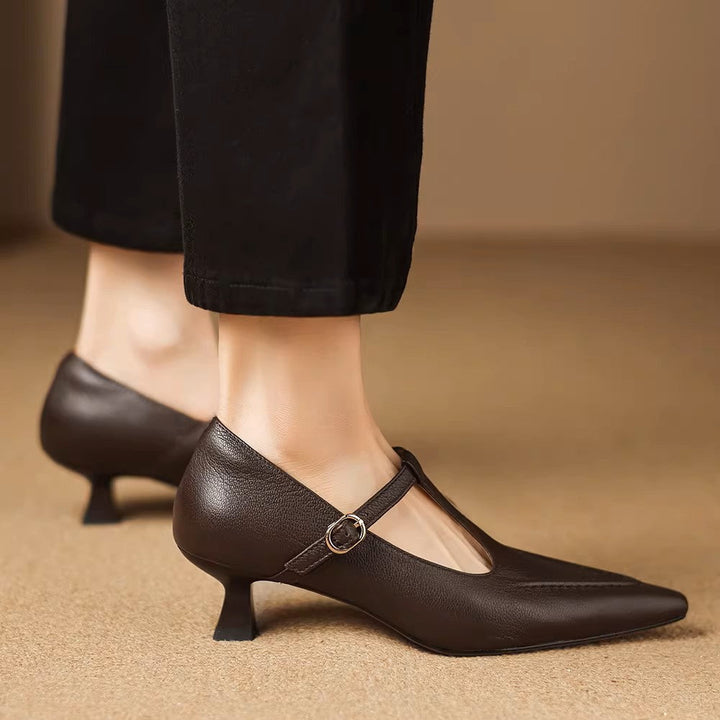 Berendina | Verfijnde Pumps met Enkelbandje
