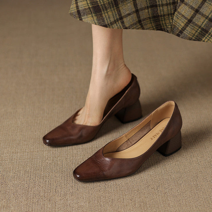 Hieke | Elegante Pump met Blokhak