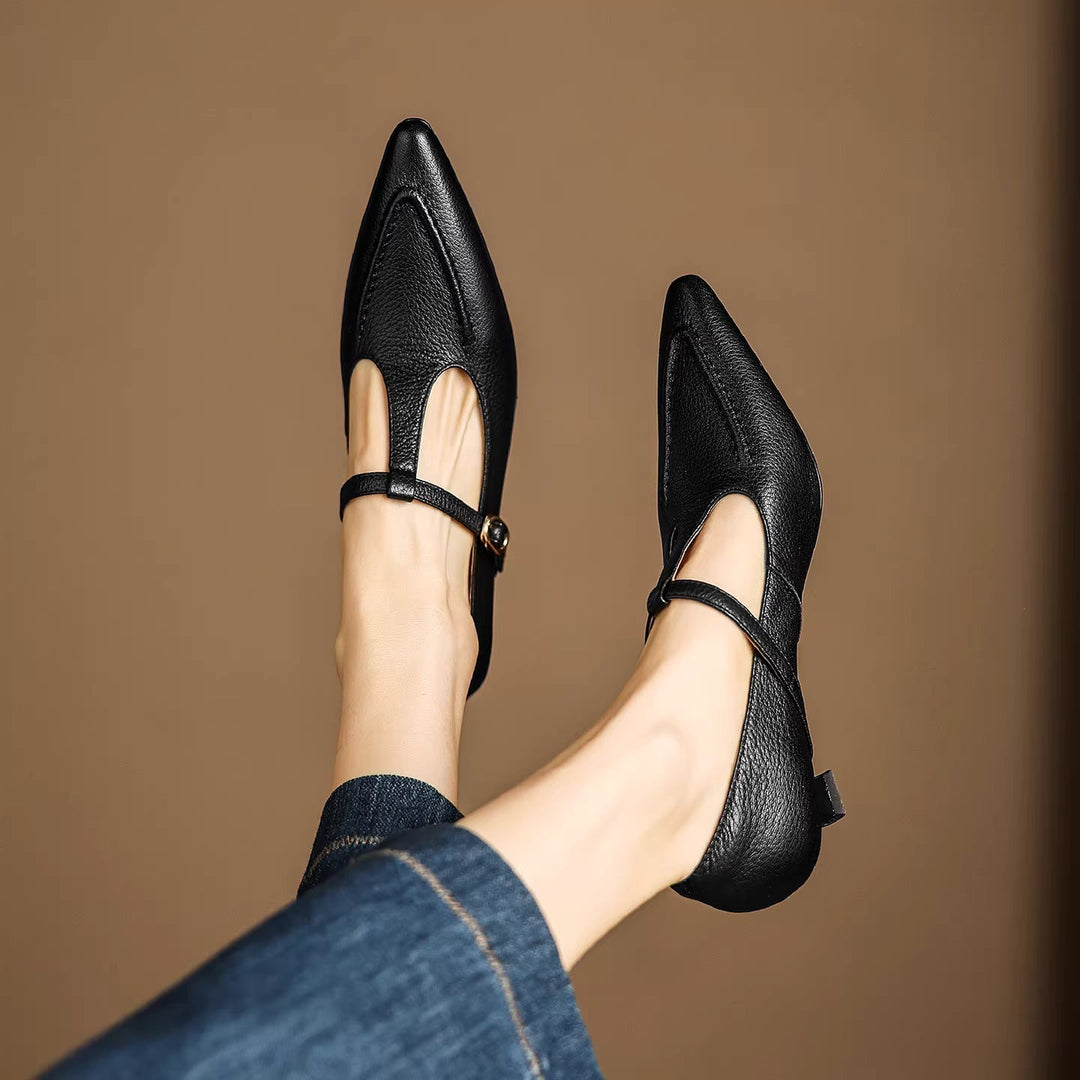 Berendina | Verfijnde Pumps met Enkelbandje