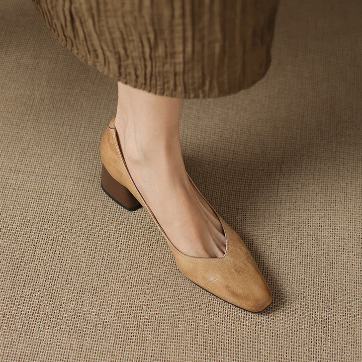 Hieke | Elegante Pump met Blokhak