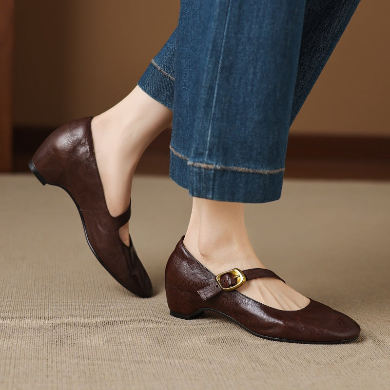 Rozalien | Elegante Mary Janes met Gespsluiting