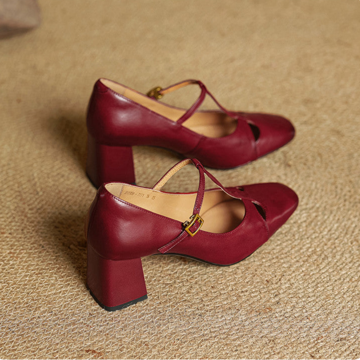Berber | Elegante T-band Pumps