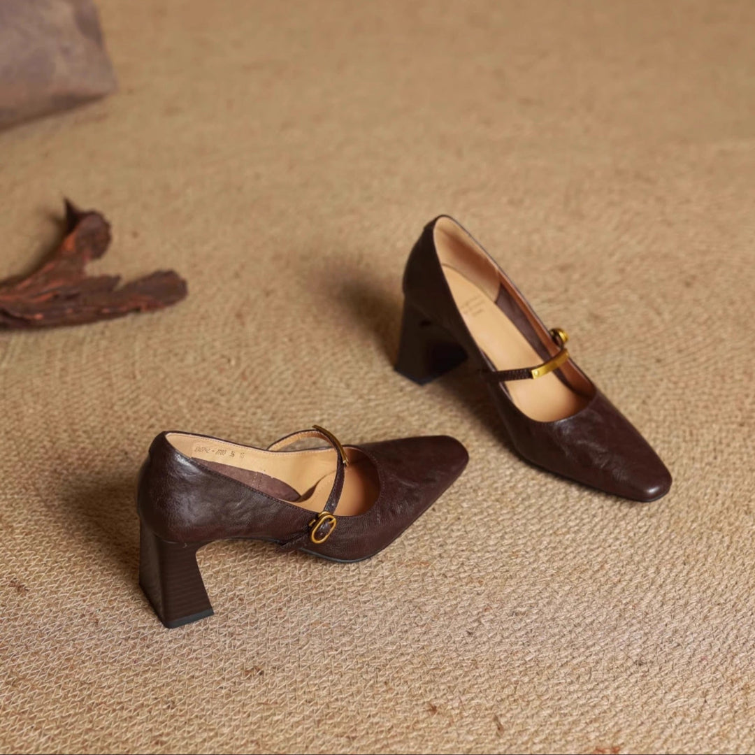 Lize | Elegante Pumps met Enkelbandje