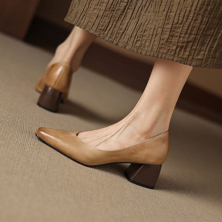 Hieke | Elegante Pump met Blokhak