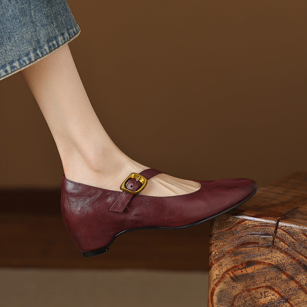 Rozalien | Elegante Mary Janes met Gespsluiting