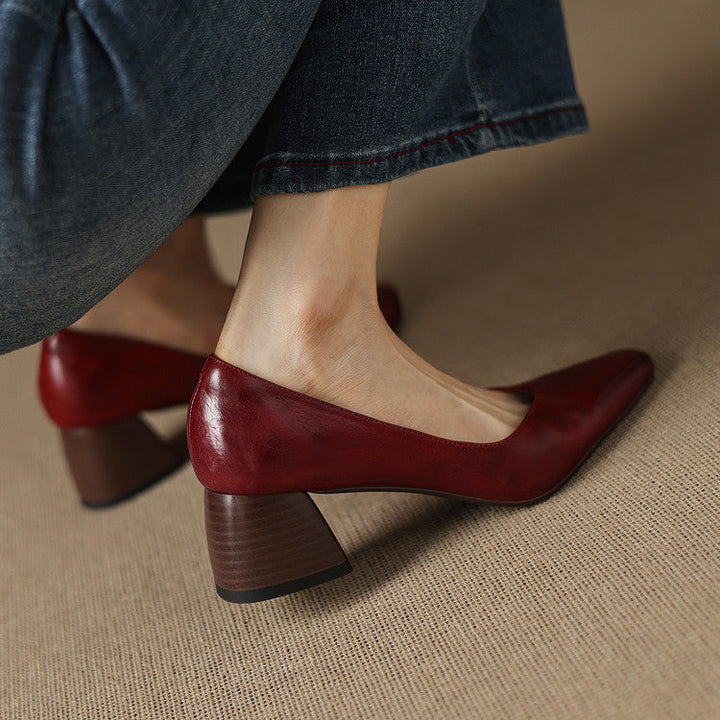 Hieke | Elegante Pump met Blokhak