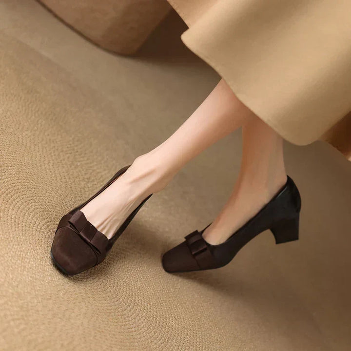 Aukje | Elegante Pumps met Blokhak