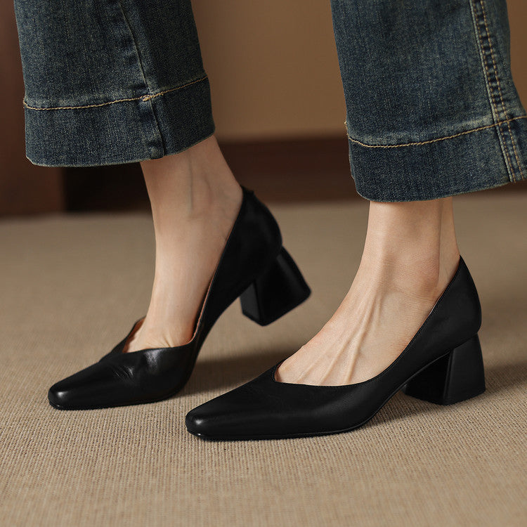 Hieke | Elegante Pump met Blokhak