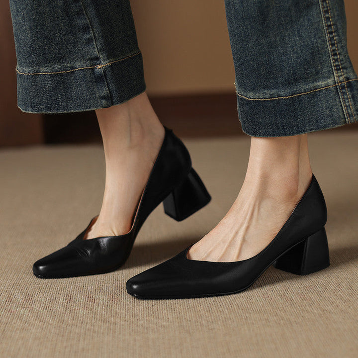 Hieke | Elegante Pump met Blokhak