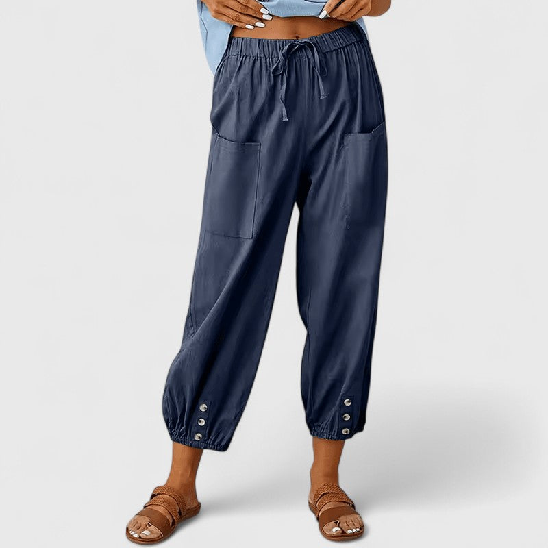 Simone | Comfortabele Wijde Broek