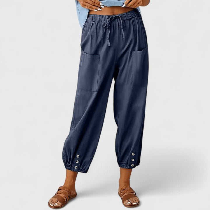 Simone | Comfortabele Wijde Broek