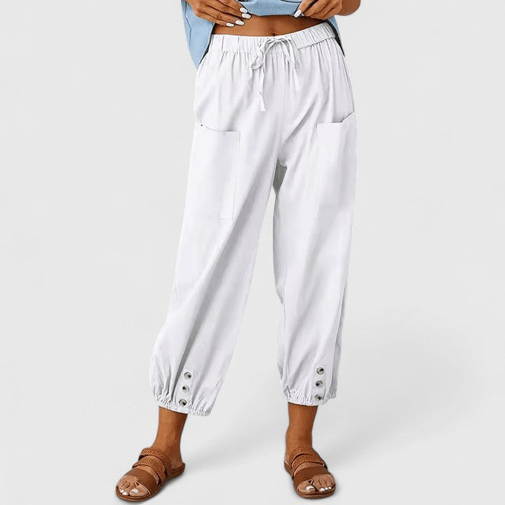 Simone | Comfortabele Wijde Broek
