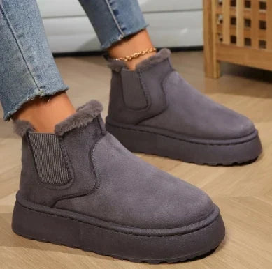 Jolanda | Warm Gevoerde Enkellaarsjes met Comfortzool