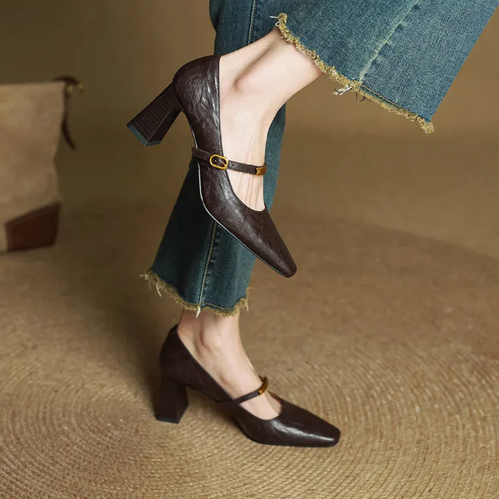 Lize | Elegante Pumps met Enkelbandje