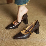 Lize | Elegante Pumps met Enkelbandje