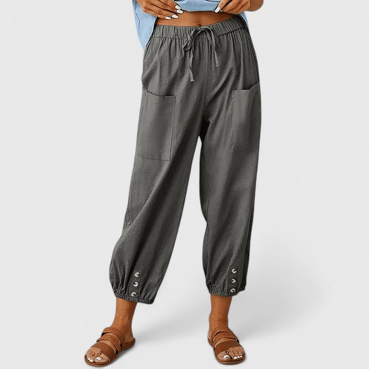 Simone | Comfortabele Wijde Broek
