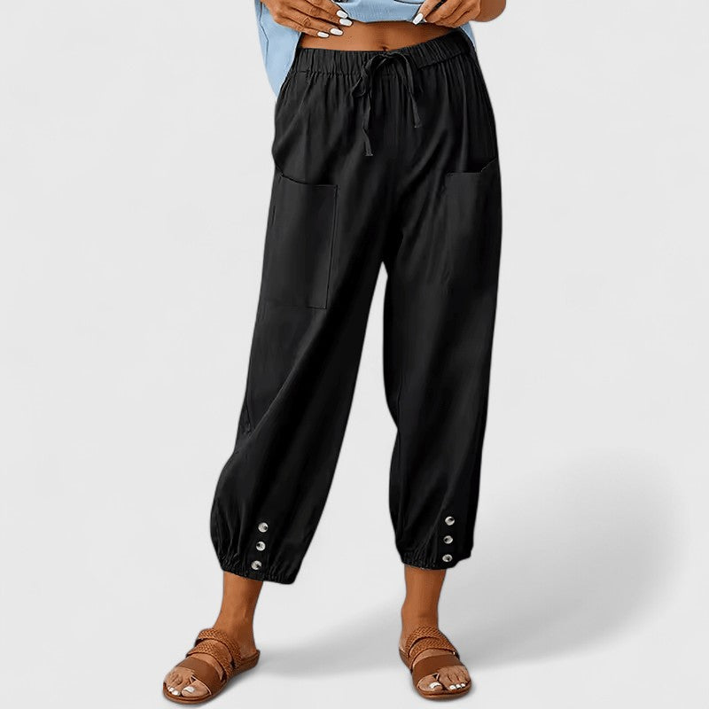 Simone | Comfortabele Wijde Broek
