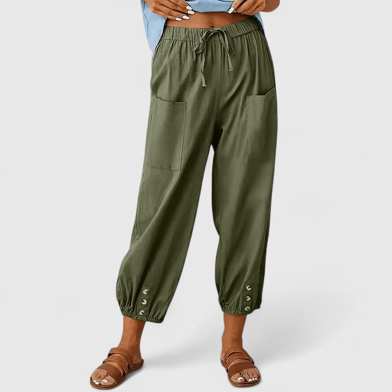 Simone | Comfortabele Wijde Broek