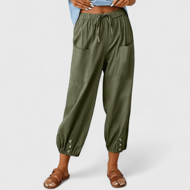 Simone | Comfortabele Wijde Broek
