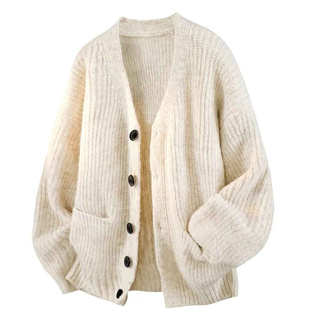 Janine | Ruimvallend Vest met V-Hals