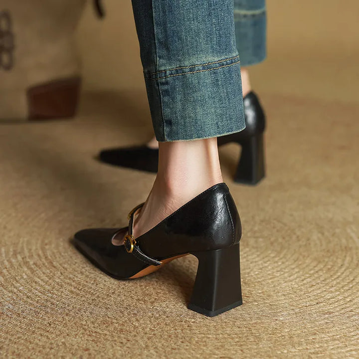 Lize | Elegante Pumps met Enkelbandje