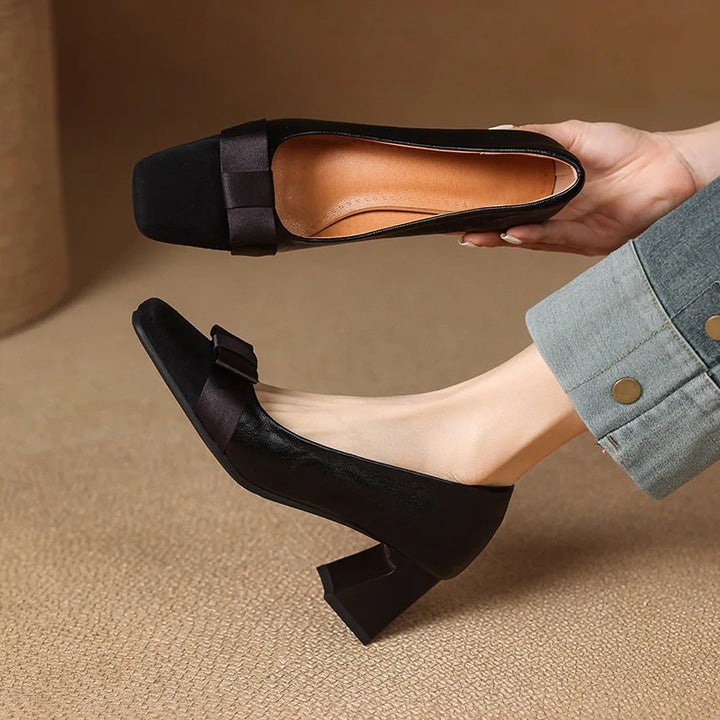 Aukje | Elegante Pumps met Blokhak