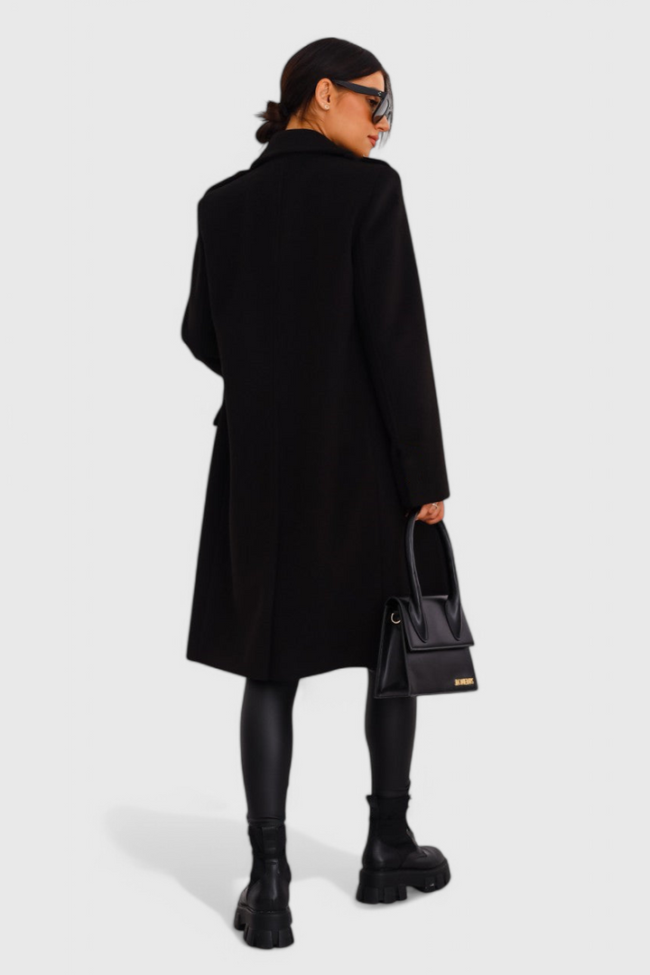 Wilhelmina | Getailleerde Lange Mantel