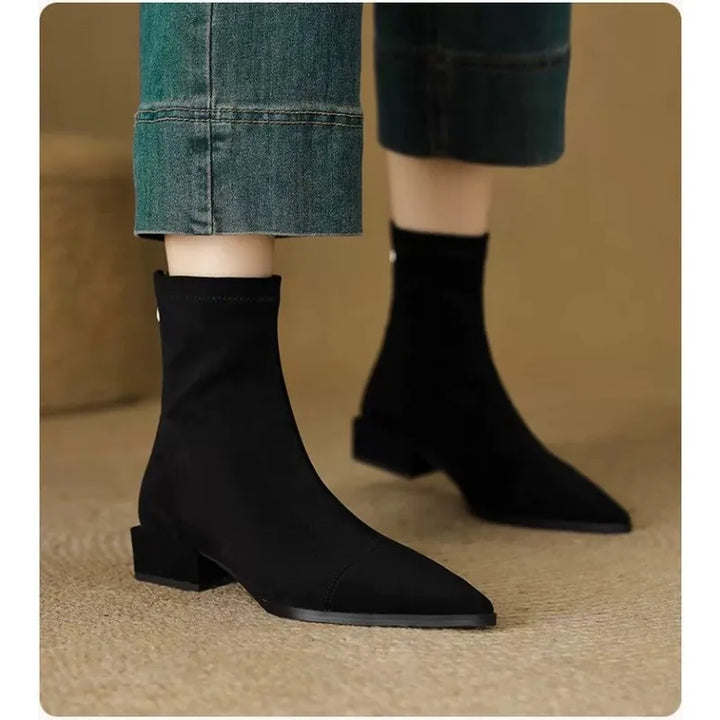 Marleen | Elegante Comfort Enkellaarsjes