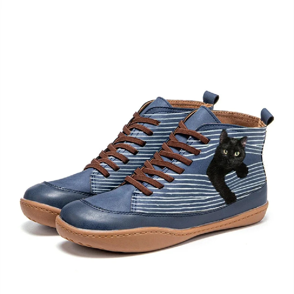 Guusje | Comfortabele Hoge Sneakers