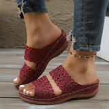 Suze | Sierlijke Opengewerkte Sandalen